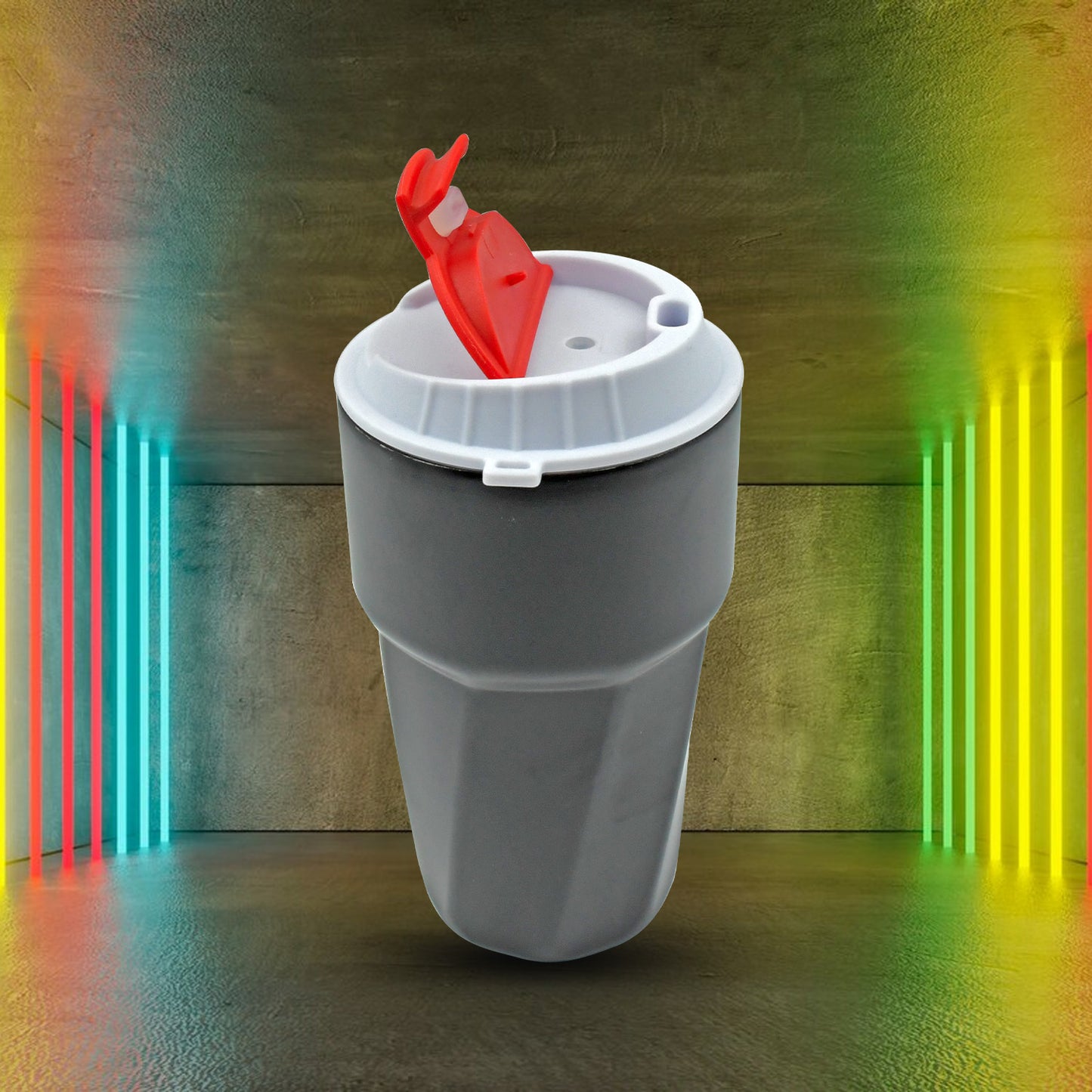 12516 Stainless Steel Vacuum Insulated Travel Mug Car Coffee Mug With Lid Reusable Thermal Cup For Coffee Car Travel Beach Camping Hiking Hunting Fishing Drinks Coffee Tea Mug Outdoor Home Office (1 Pc) - Zidbik