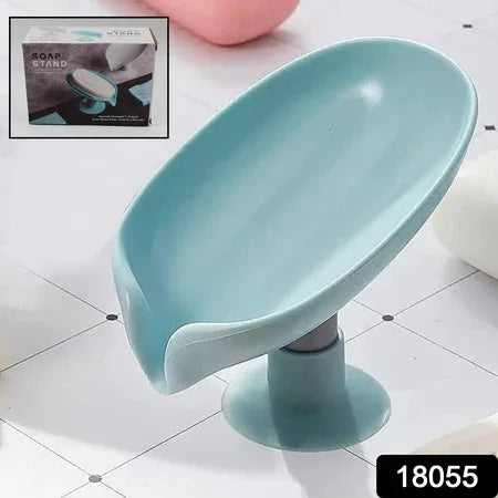 Soap Holder Stand Self Draining Soap Dish Holder Soap Box (1 Pc) - Zidbik