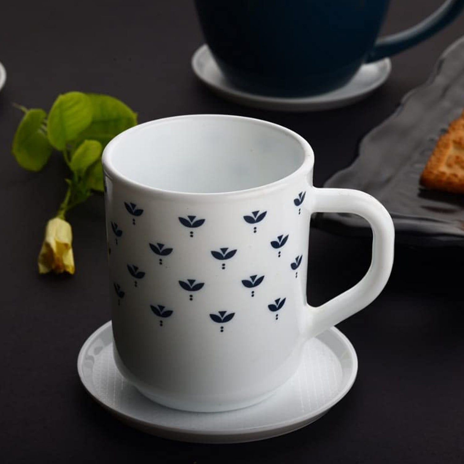 5513 Coasters Set Of 6 Plastic Coasters Spill Protection For Table Desk Durable And Non Slip Plastic Coaster Fit Common Size Drinking Glass Coffee Cup Tea Cup Mug - Zidbik