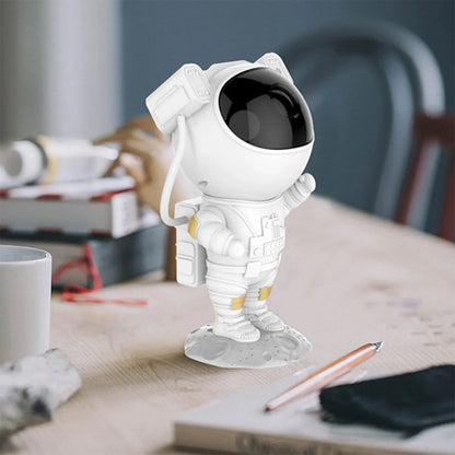 Astronaut Galaxy Star Projector for Kids & Adults | Robot Sky Night Lamp with Remote Control | Bedroom Space Light Projector - Zidbik