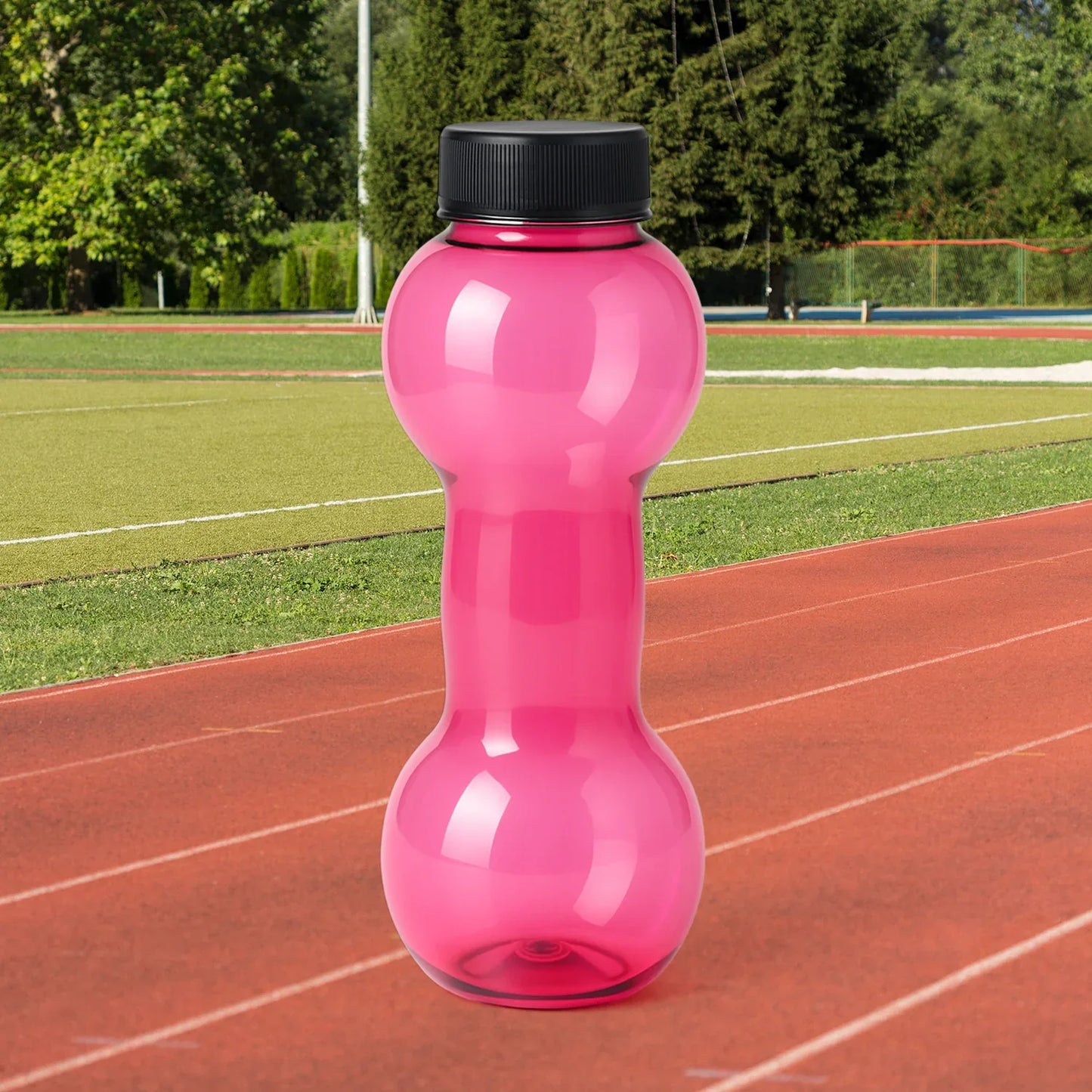 Plastic Water Dumbbells Bottle - Zidbik