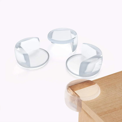 7423 Corner Guards Clear Corner Protectors High Resistant Adhesive (Pack Of 4pc) - Zidbik