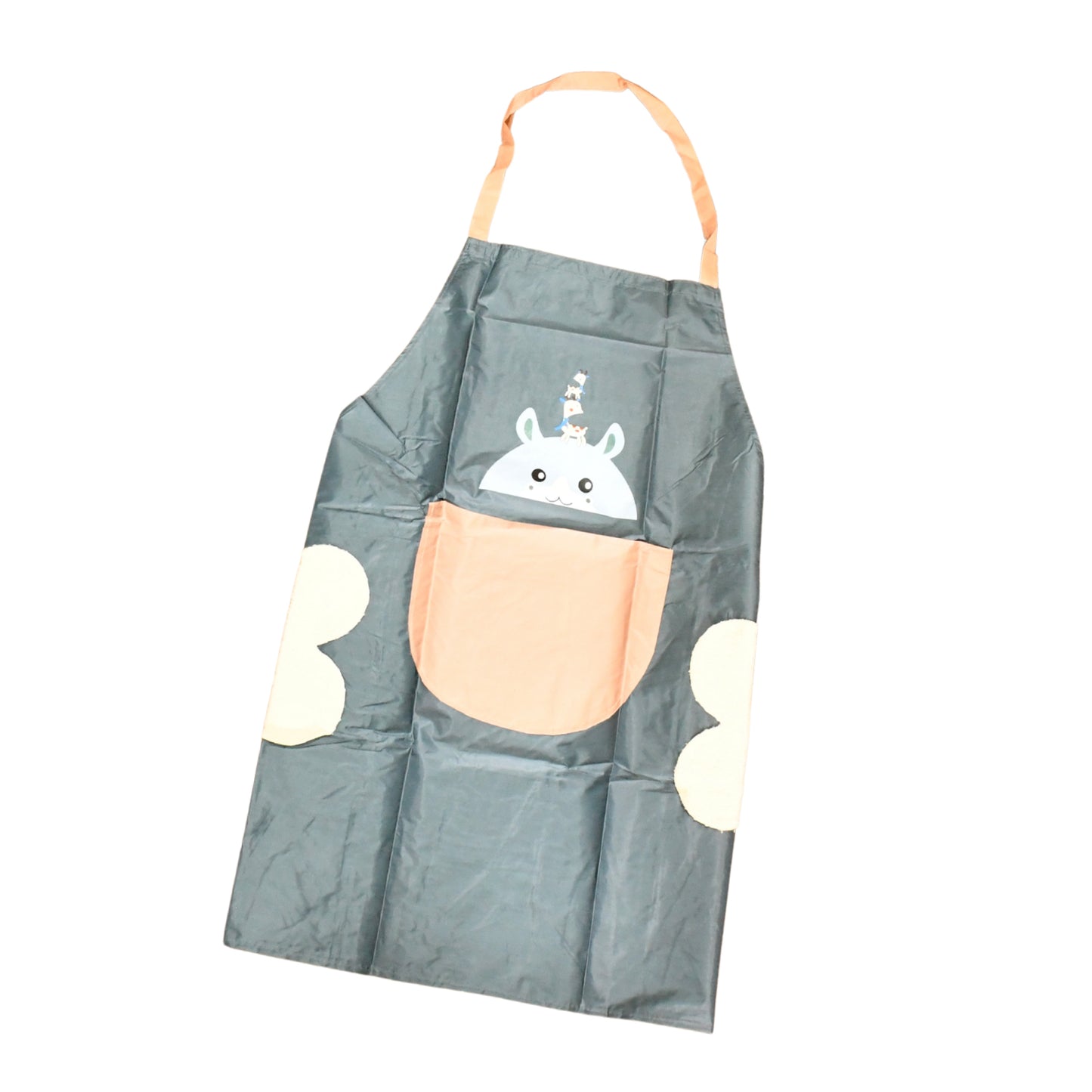 Cute Cartoon Animal Design Kitchen Apron (1 Pc) - Zidbik