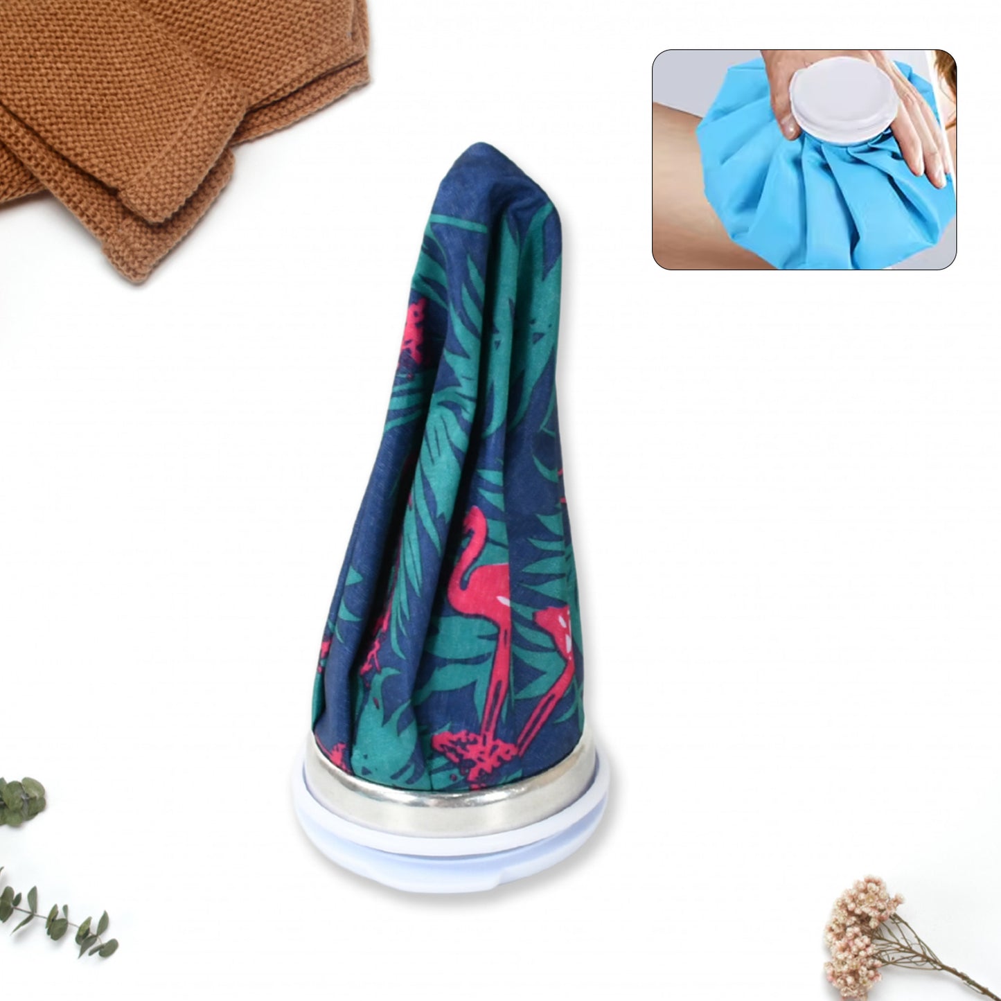 12984 Painreliever Ice Bag Used To Overcome Joints Pain In Body (16cm) - Zidbik