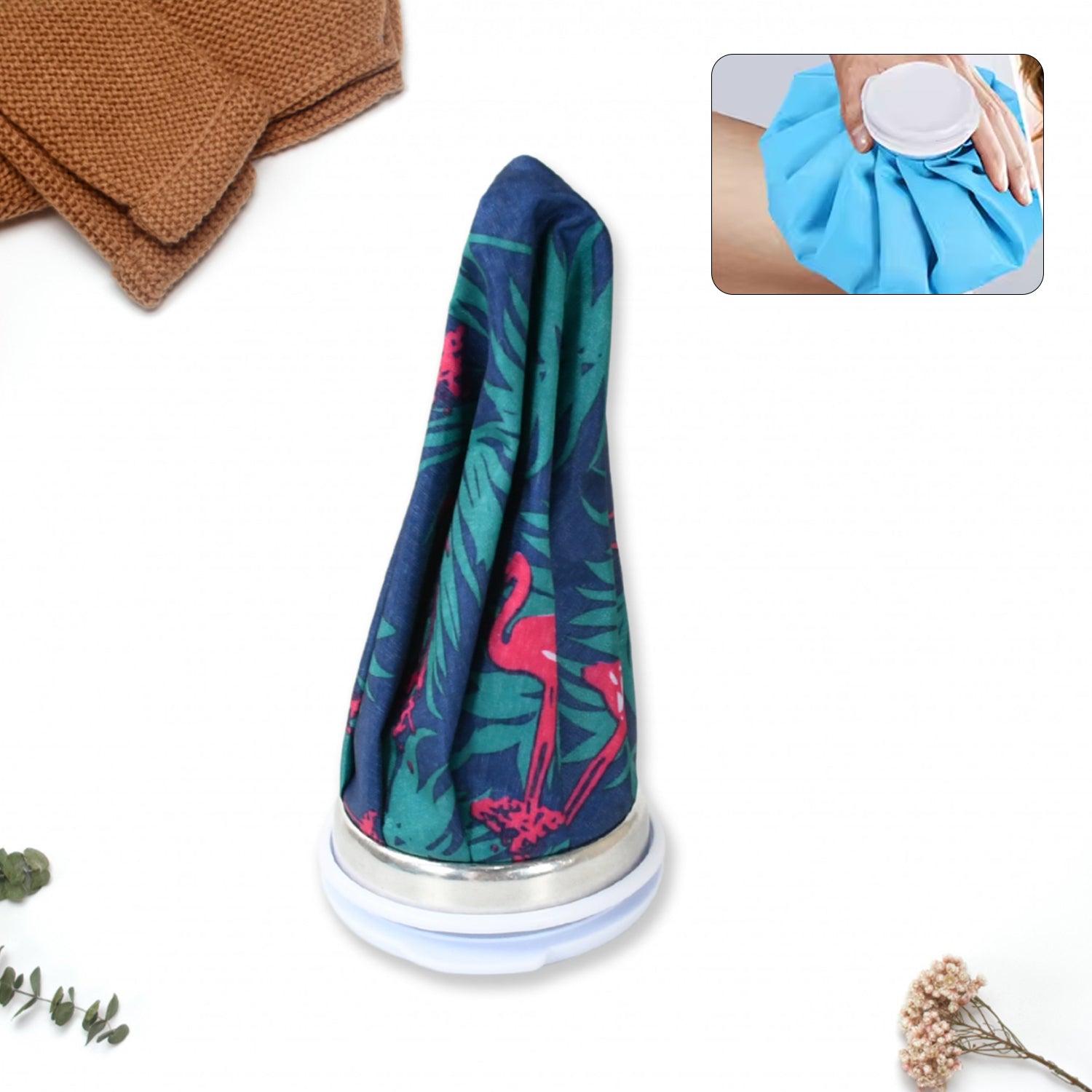 12984 Painreliever Ice Bag Used To Overcome Joints Pain In Body (16cm) - Zidbik