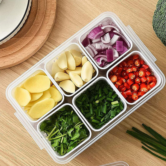 Fridge Storage Boxes Freezer Storage Containers Container For Kitchen Storage Set Storage In Kitchen Vegetable Storage Draining Crisper Refrigerator Food Box (1 Pc) - Zidbik
