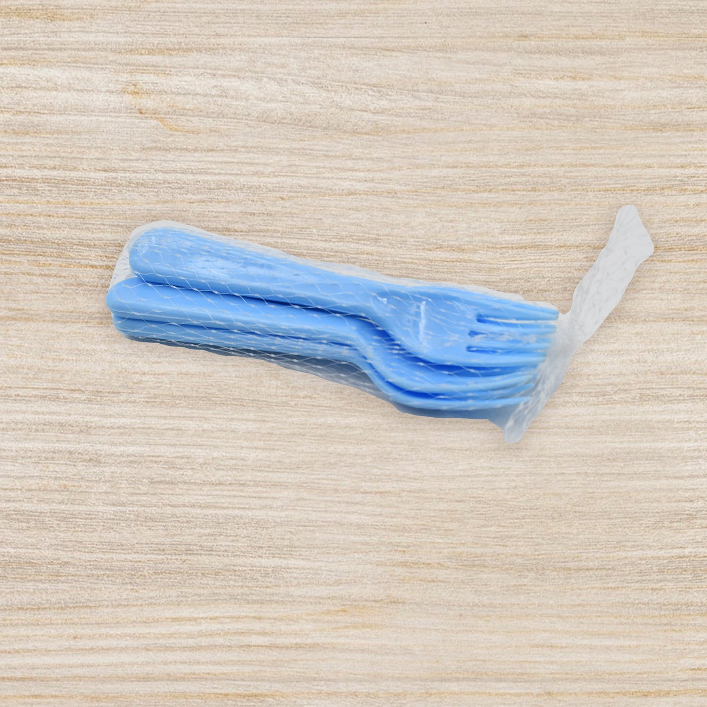 5895  Reusable Premium Heavy Weight Plastic Forks Party Supplies One Size Plastic 5pc Serving Fork Set For Kitchen Travel Home (5pc) - Zidbik