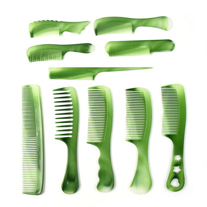Multipurpose Hair Comb Set (10 Pc) - Zidbik