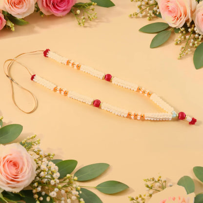 Traditional Decorative Pooja Gajra Garland (1 Pc) - Zidbik