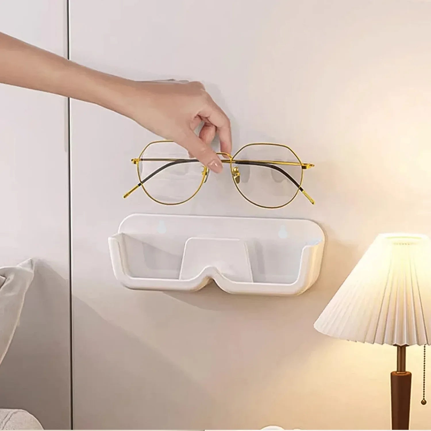 Wall Mount Adhesive Sunglass Holder (1 Pc) - Zidbik