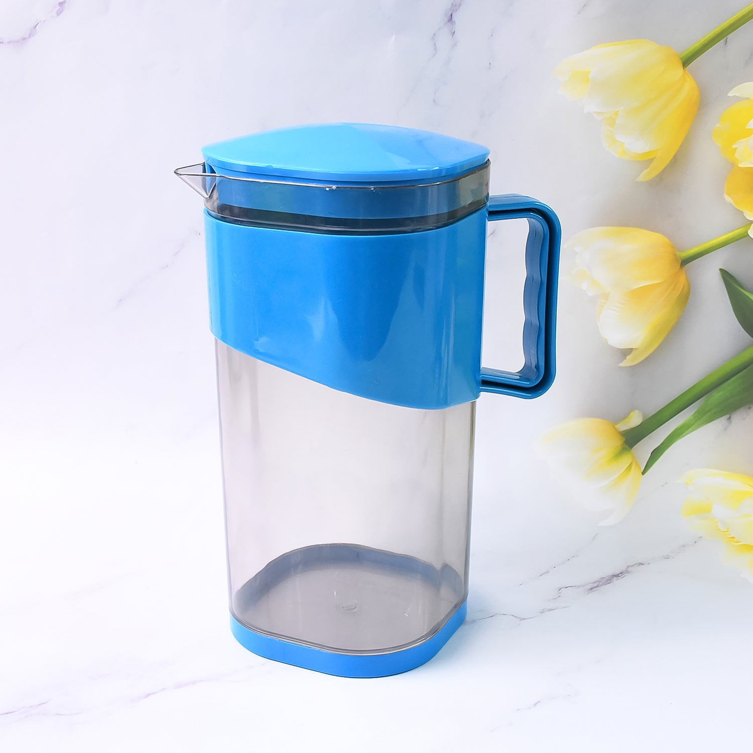 Urban Jug 1.8 Litre  Bpa-free Plastic Water  Juice Jug With Lid And Handle - Zidbik