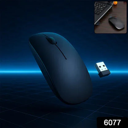 6077 Wireless Mouse For Laptoppcmacipad Procomputer - Zidbik