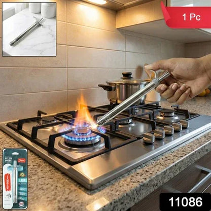 Manual Stainless-steel Gas Stove Spark Lighter (1 Pc) - Zidbik