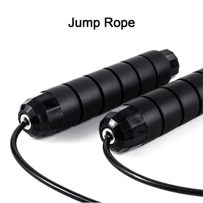 High-speed Skipping Rope With Foam Padded Handles (1 Pc) - Zidbik
