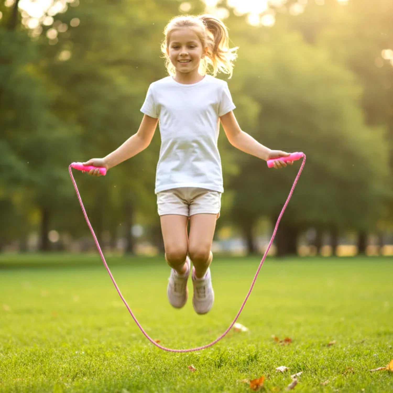 Kids Adults Fitness Skipping Rope (1 Pc) - Zidbik