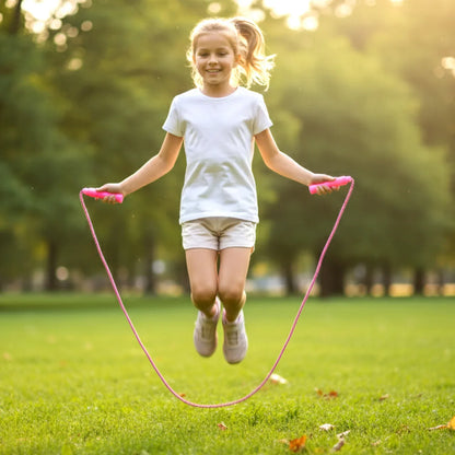 Kids Adults Fitness Skipping Rope (1 Pc) - Zidbik