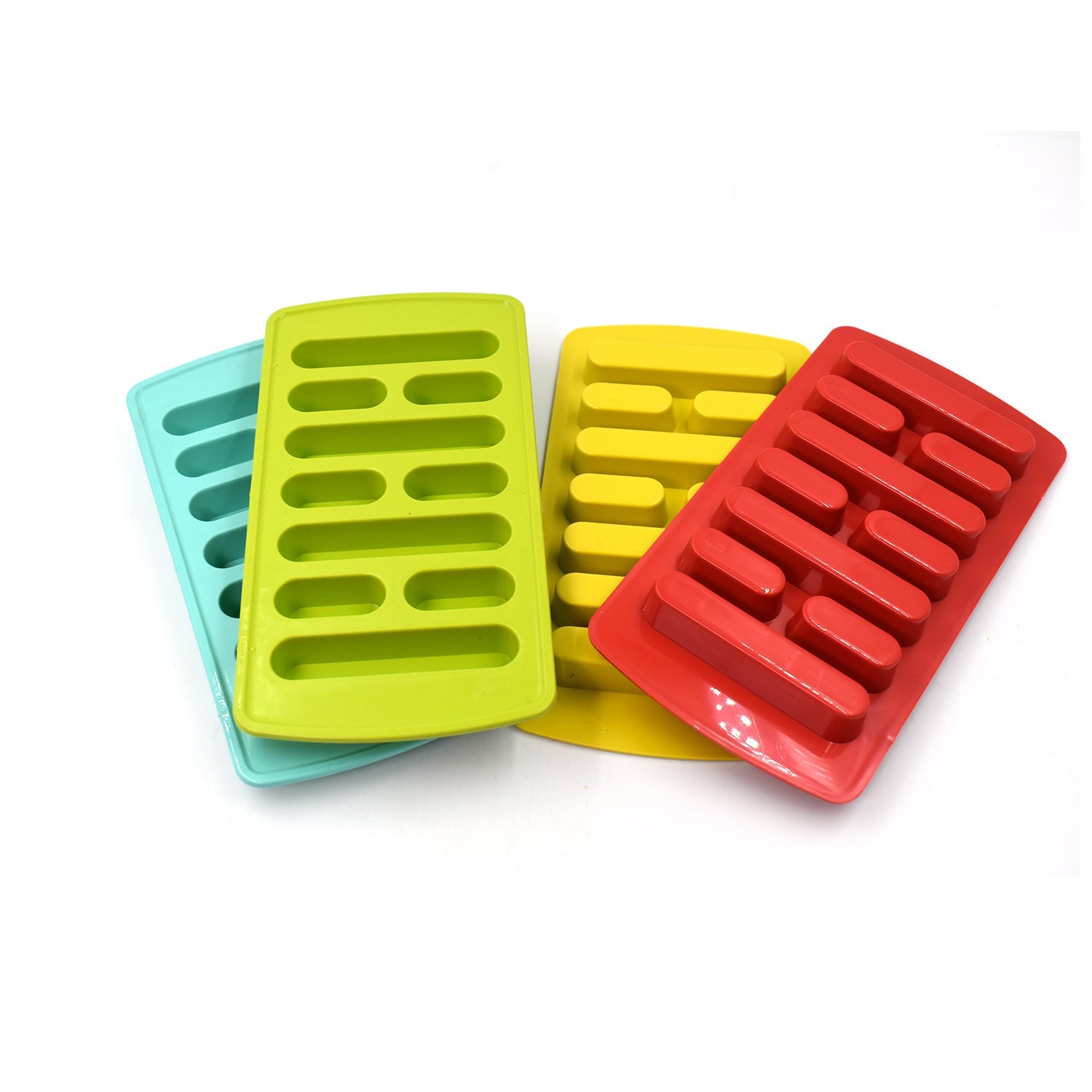 0784 4 Pc Fancy Ice Tray Used Widely In All Kinds Of Household Places While Making Ices And All Purposes. - Zidbik