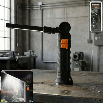 Rechargeable Adjustable Big Led Work Light (1 Pc) - Zidbik