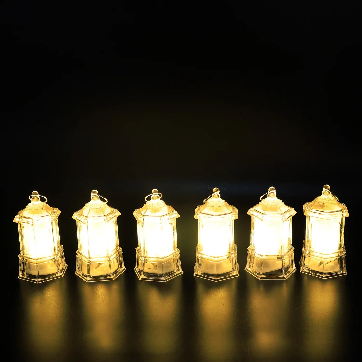 Set Of 24 Led Decorative Lantern Lights Candle - Zidbik