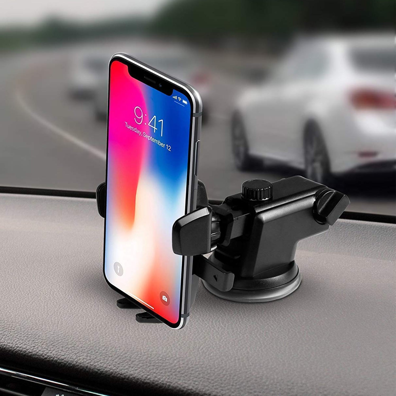 0283 Adjustable Car Mount (Multicolour) - Zidbik