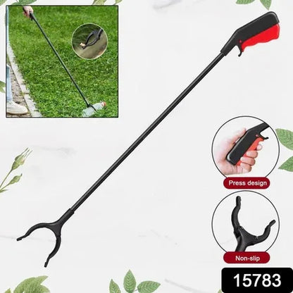 Tool Pick Up Stick For Elderly Robust Gripping Tool For Outdoor Cleaning (1 Pc Big) - Zidbik