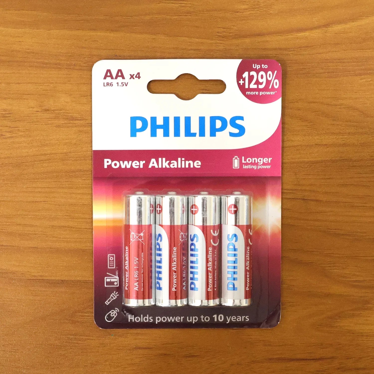 Aa Alkaline Batteries 4 Piece Pack - Zidbik