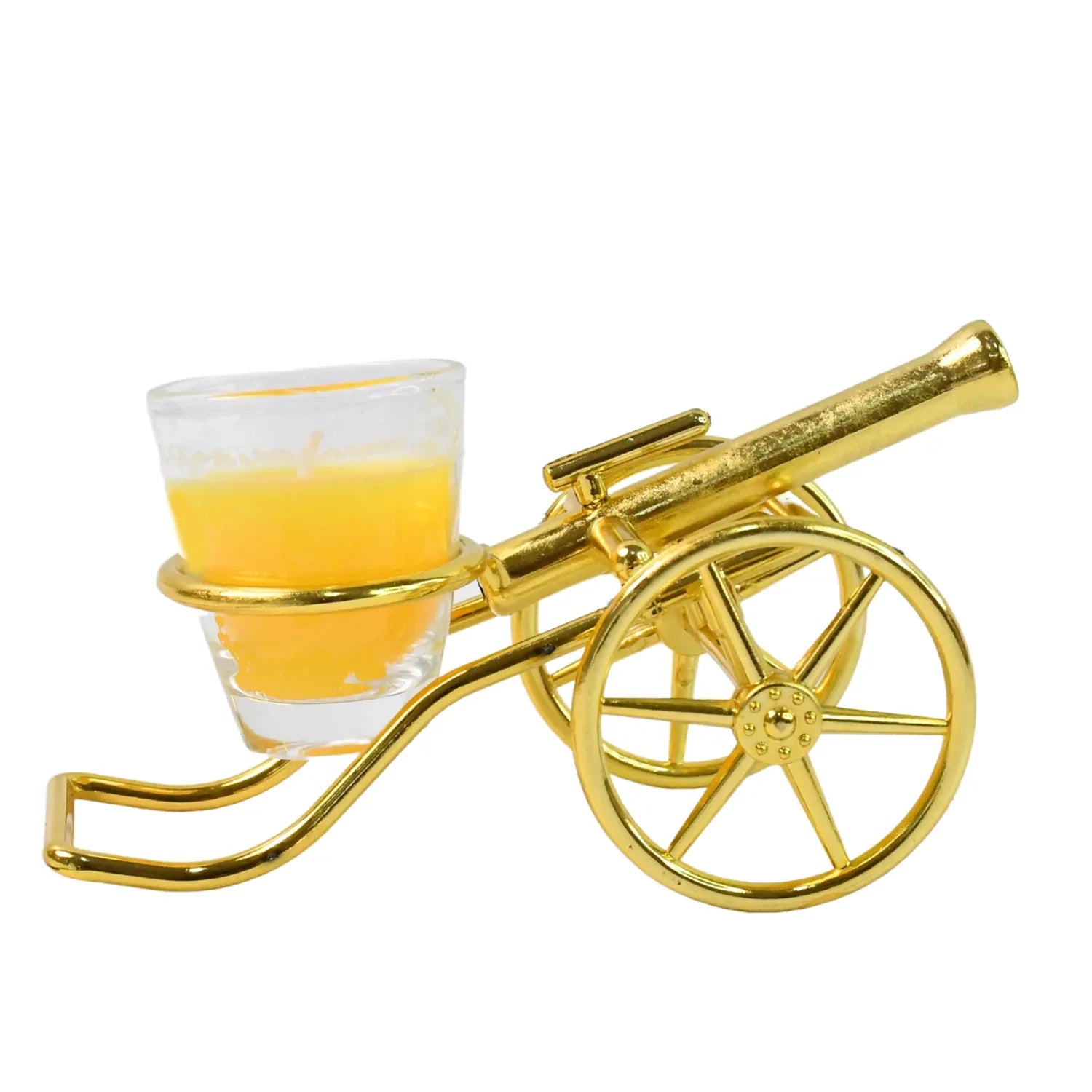 Top Cannon Tealight Holder Candle Holder (1 Pc) - Zidbik