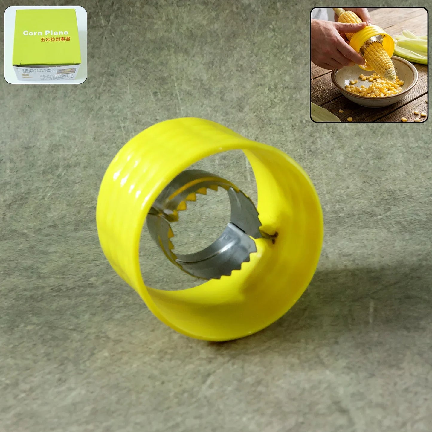 Handheld Corn Kernel Stripper Corn Peeler Tool (1 Pc) - Zidbik