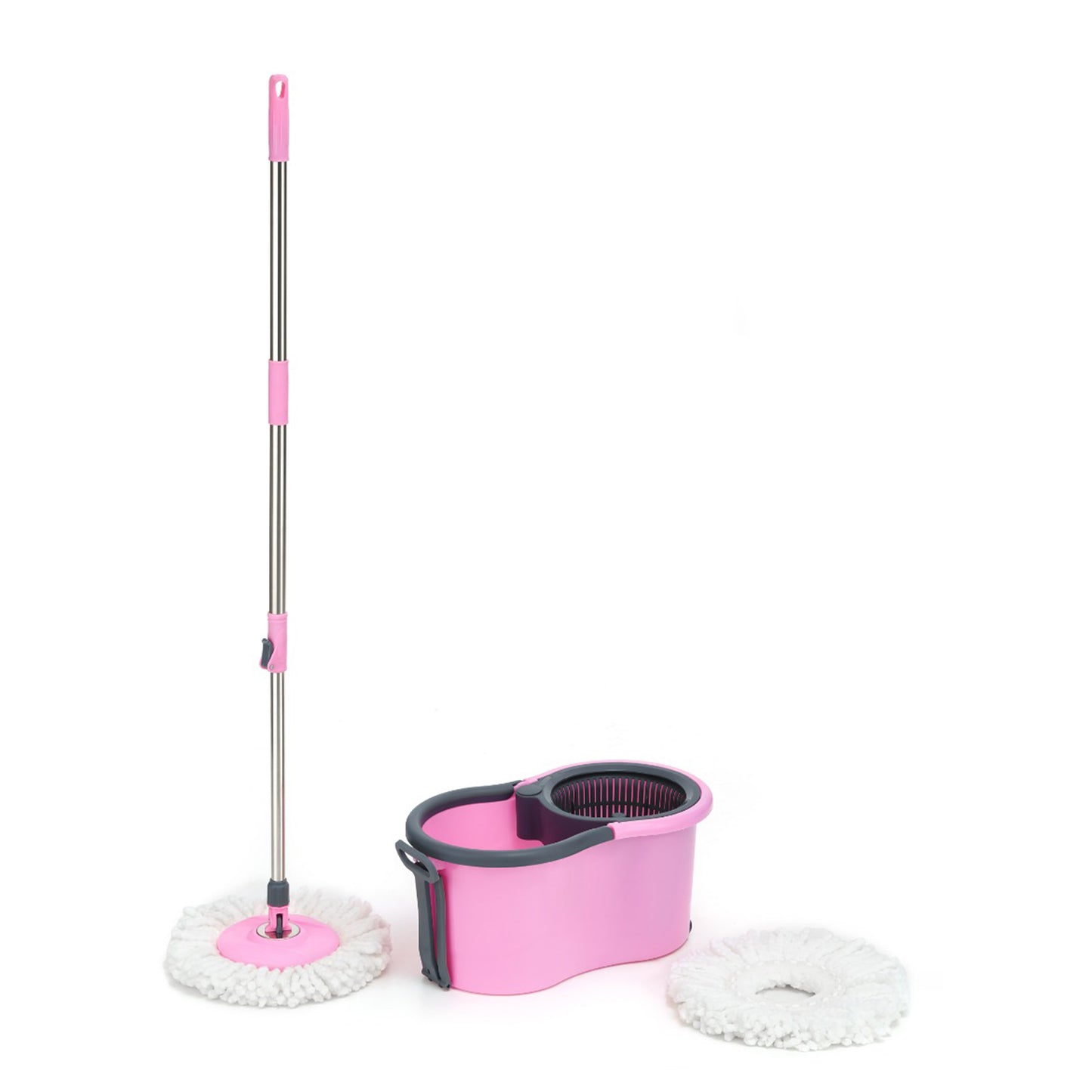 4941 Quick Spin Mop Plastic Spin Bucket Floor Cleaning Easy Wheels  Big Bucket Floor Cleaning Mop With Bucket - Zidbik