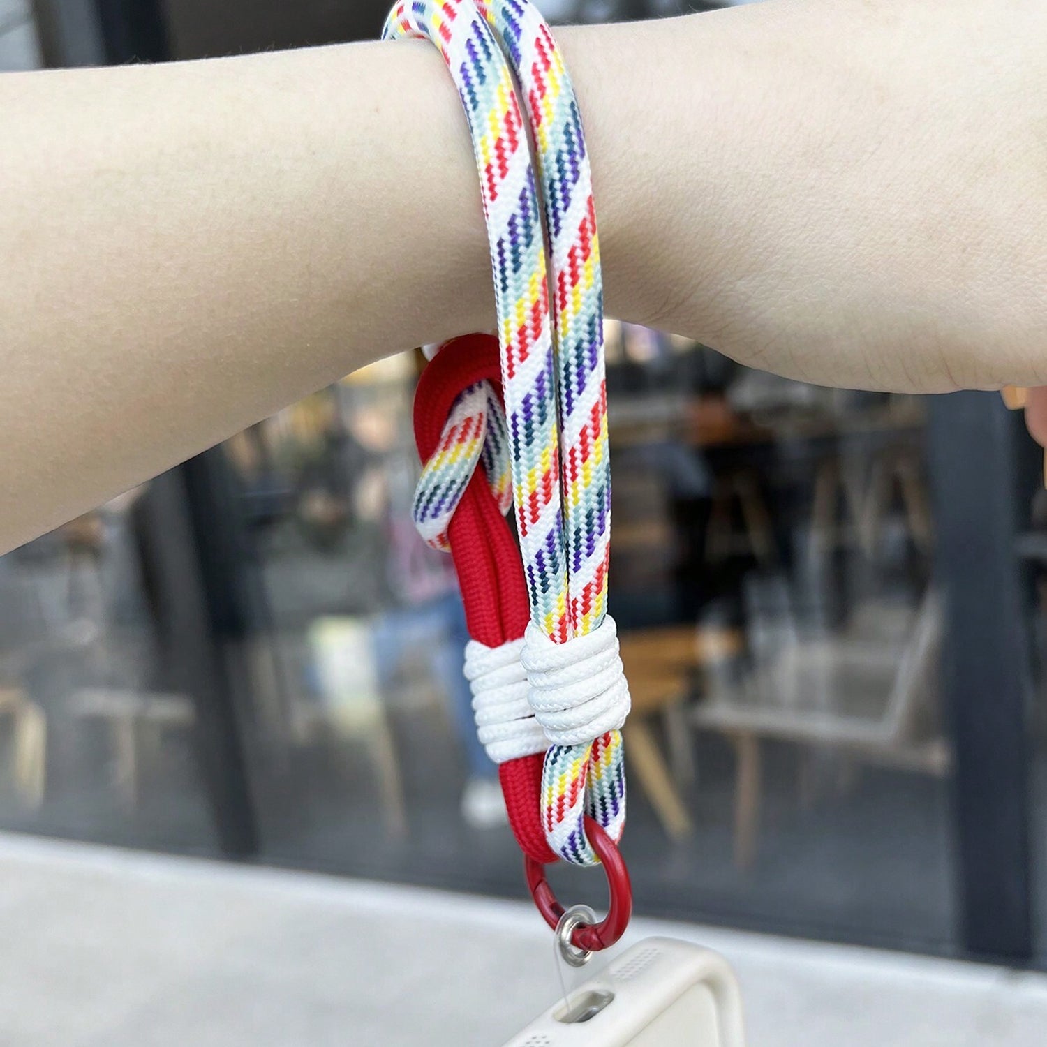 Universal Lanyard For Phone Cross-body Cell Phone Lanyard  With All Smartphones (1 Pc  52 Inch  Multicolor) - Zidbik