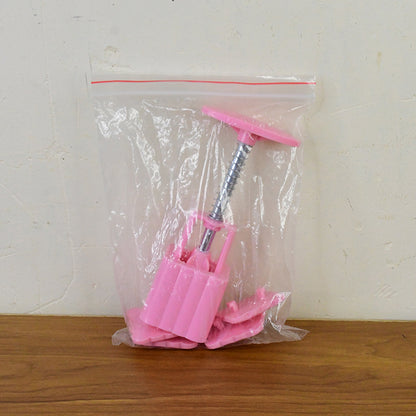 Multipurpose Cookie Biscuit Stamp Mold Set With Press Handle - Zidbik