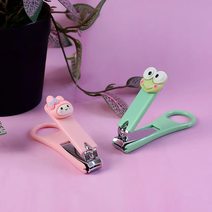 Cute Cartoon Nail Clipper For Kids L (1 Pc Random Design) - Zidbik