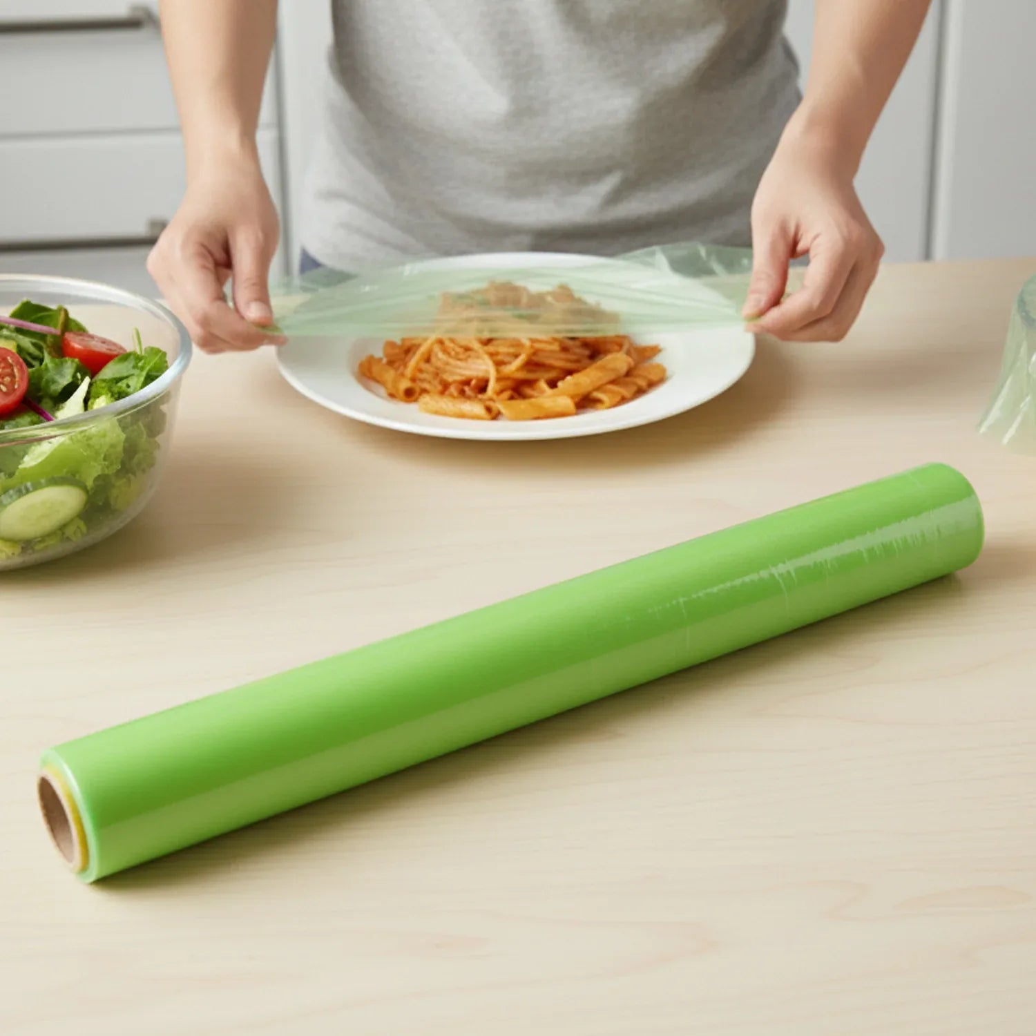 Freshee Biodegradable Cling Film Roll Length 30 Metre Width 300mm - Zidbik