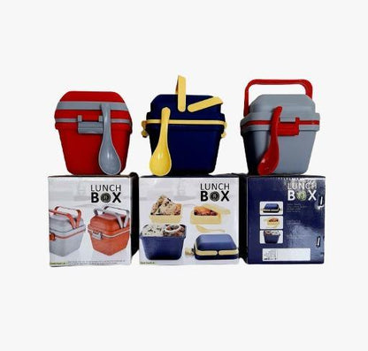 2144 Airtight Lunch Box With Handle Push Lock - Zidbik