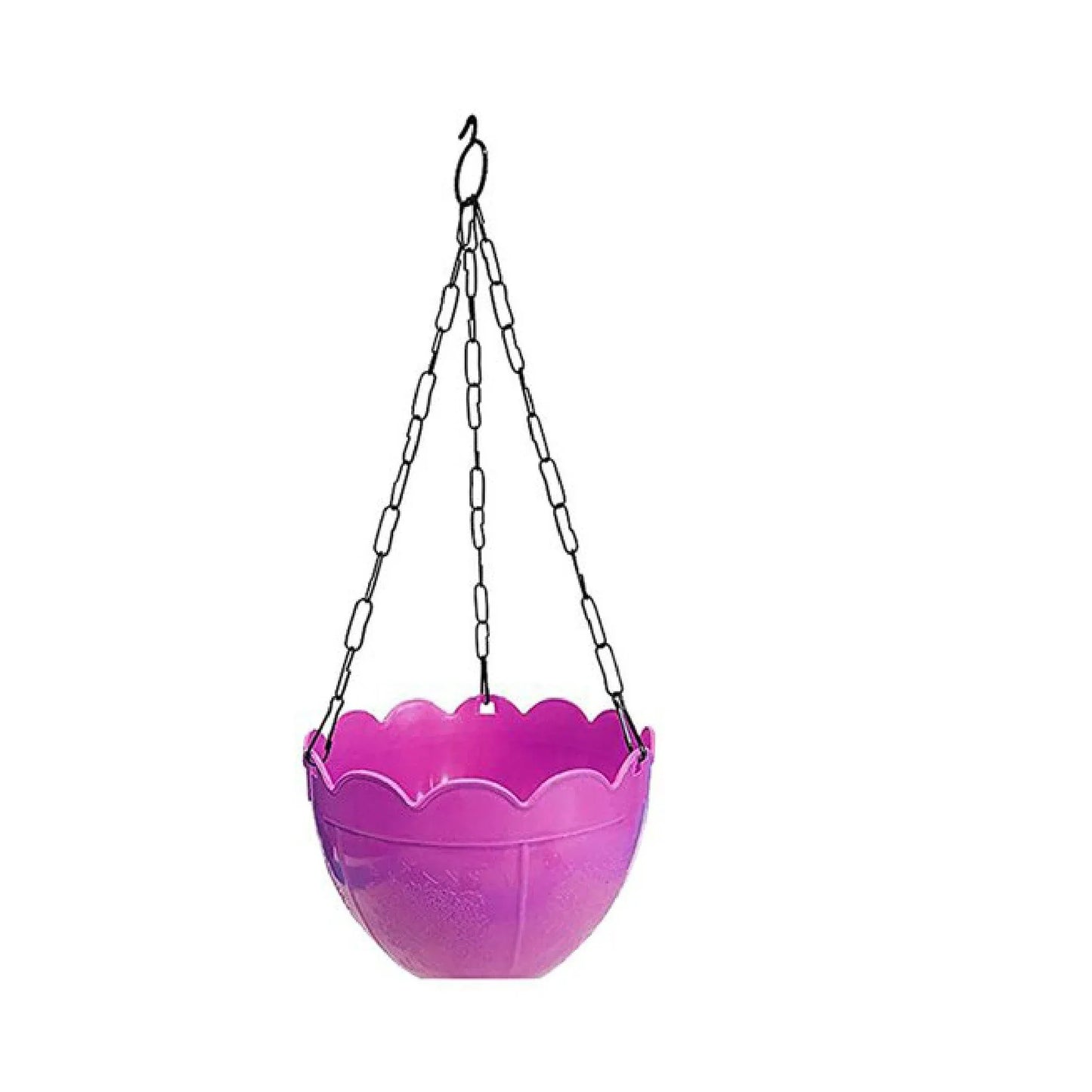 3851 Flower Pot Plant With Hanging Chain For Houseplants Garden Balcony Decoration - Zidbik