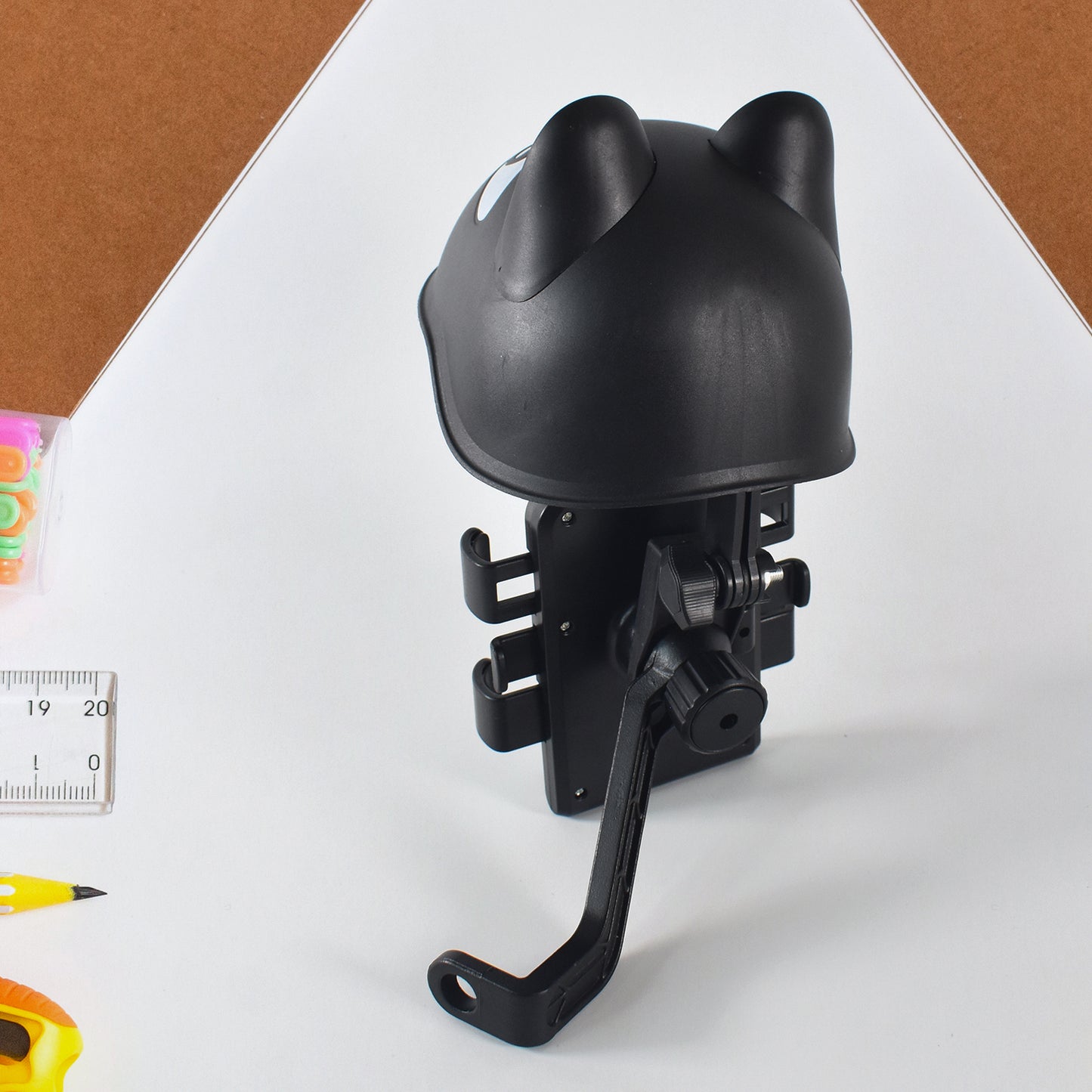 Sun Visor For Handlebar With Phone Holder For Bicycles And Motorcycles - Zidbik