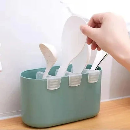 Plastic Storage Baskets Space Allocator Refrigerator Organizer Bins Partition Clip (1 Pc) - Zidbik