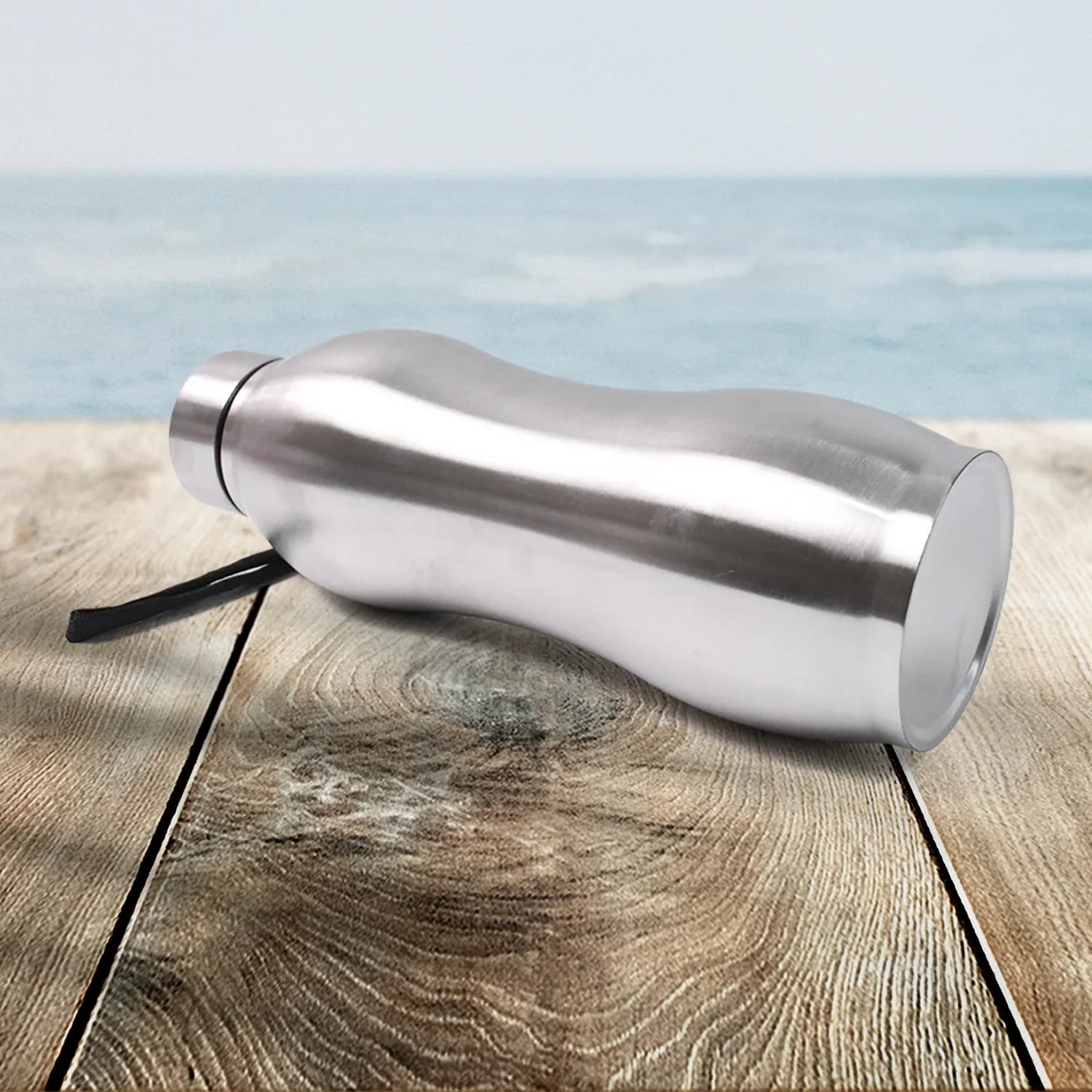 Stainless Steel Double Wall Vacuum-insulated Drink Water Bottle (1000 Ml) - Zidbik