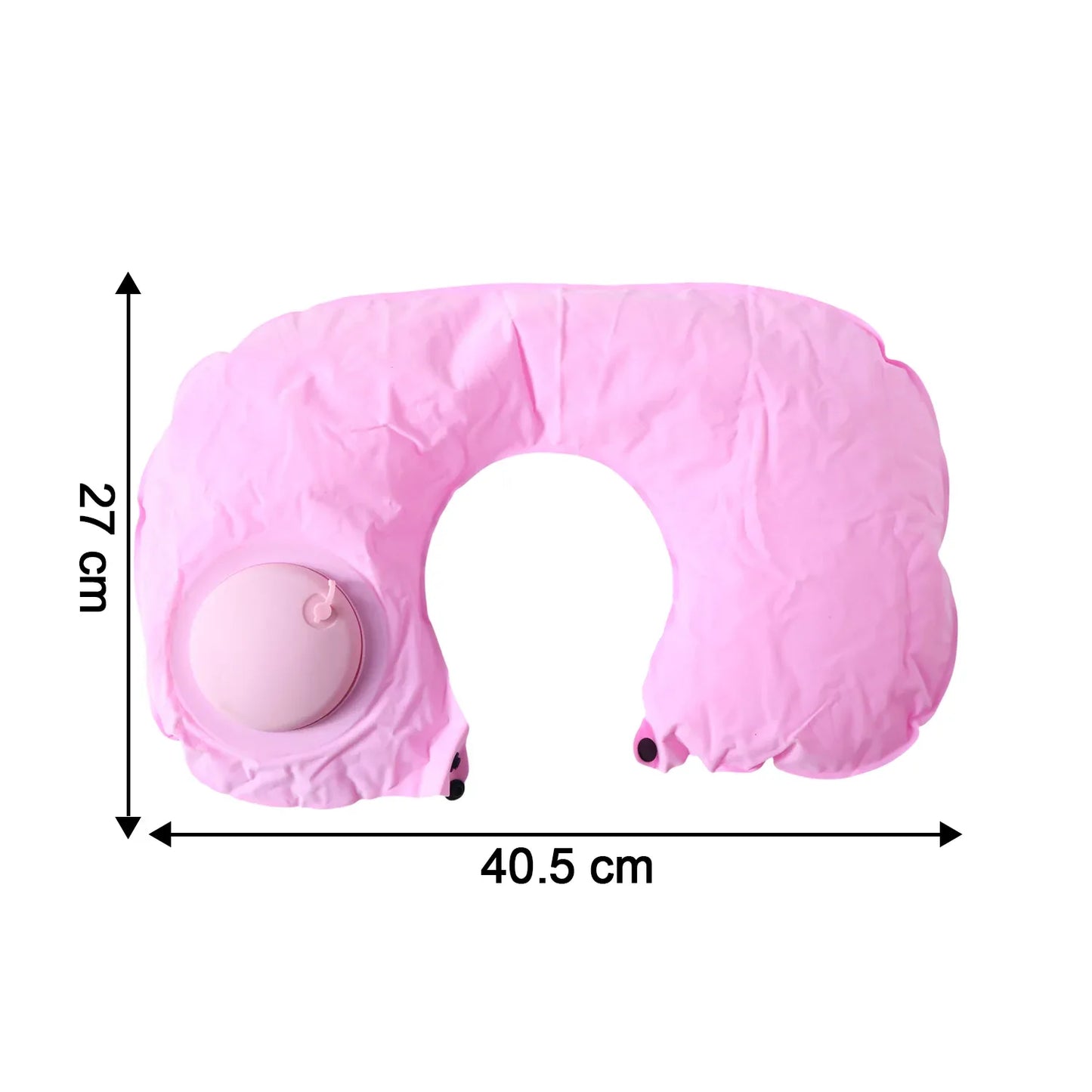 Inflatable Travel Neck Pillow (1 Pc) - Zidbik
