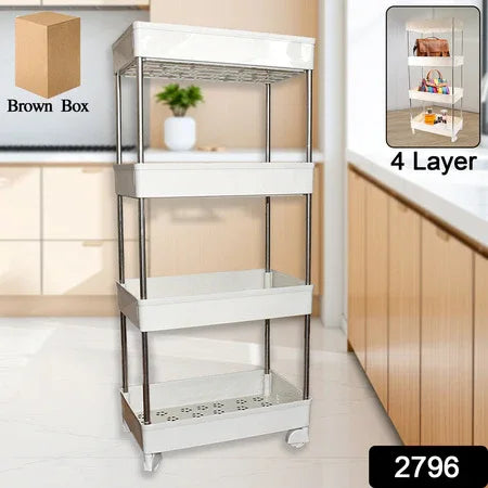 4 Layer Kitchen Rack For Holding And Placing Types Of Things - Zidbik