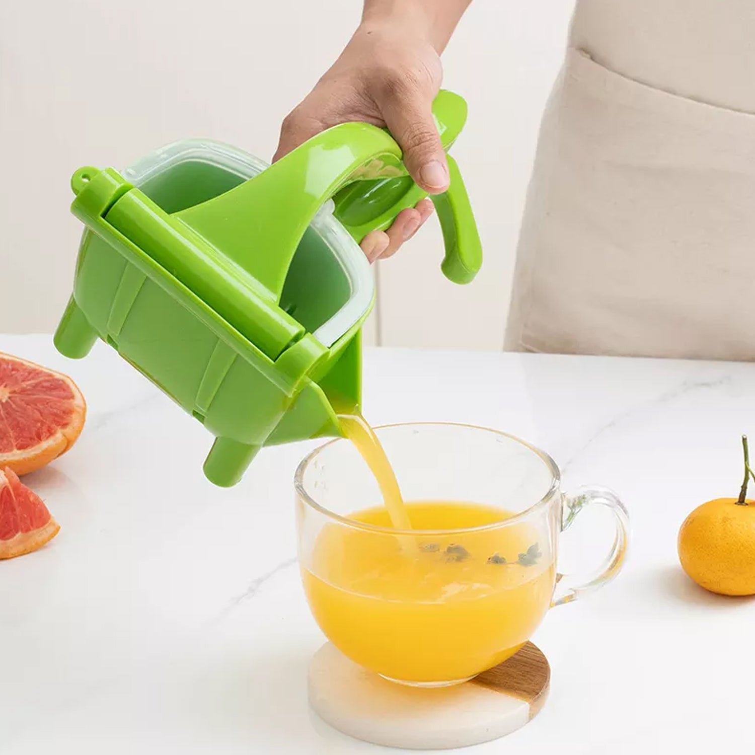 2337 Heavy Duty Juice Press Squeezer With Juicers (Multicoloured) - Zidbik