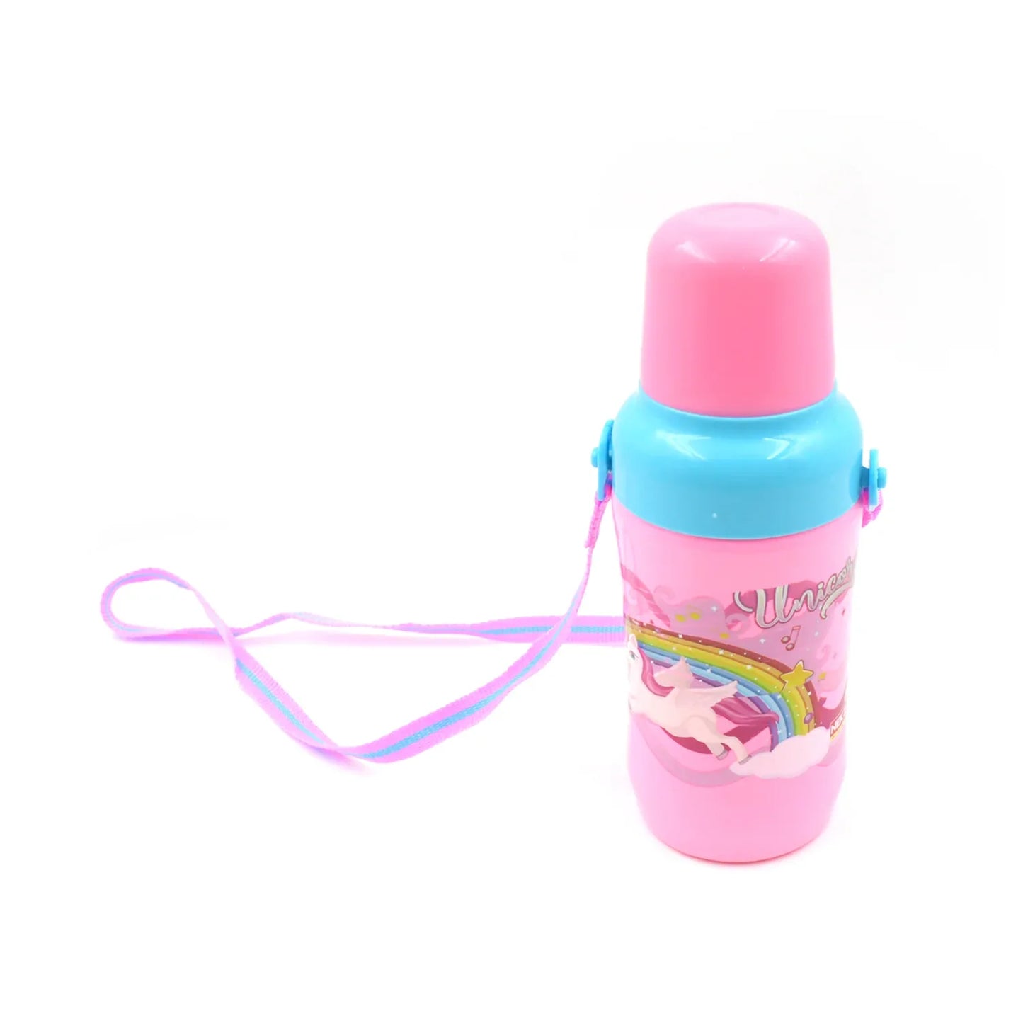 0398 Plastic Sports Insulated Water Bottle With Dori Straw Easy To Carry High Quality Water Bottle Bpa-free Leak-proof For Kids School For Fridge Office Sports School Gym Yoga (1 Pc 500ml) - Zidbik