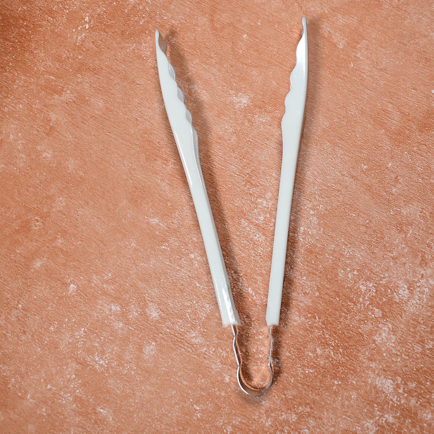 2949 Plastic Handle Tong Bread Clamps Kitchen Tongs Cooking Tongs. - Zidbik