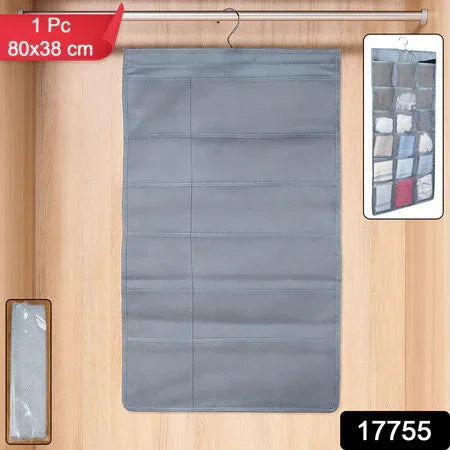 Under Garment Organizer Hanging Storage Bag (80 X 38 Cm 1 Pc) - Zidbik