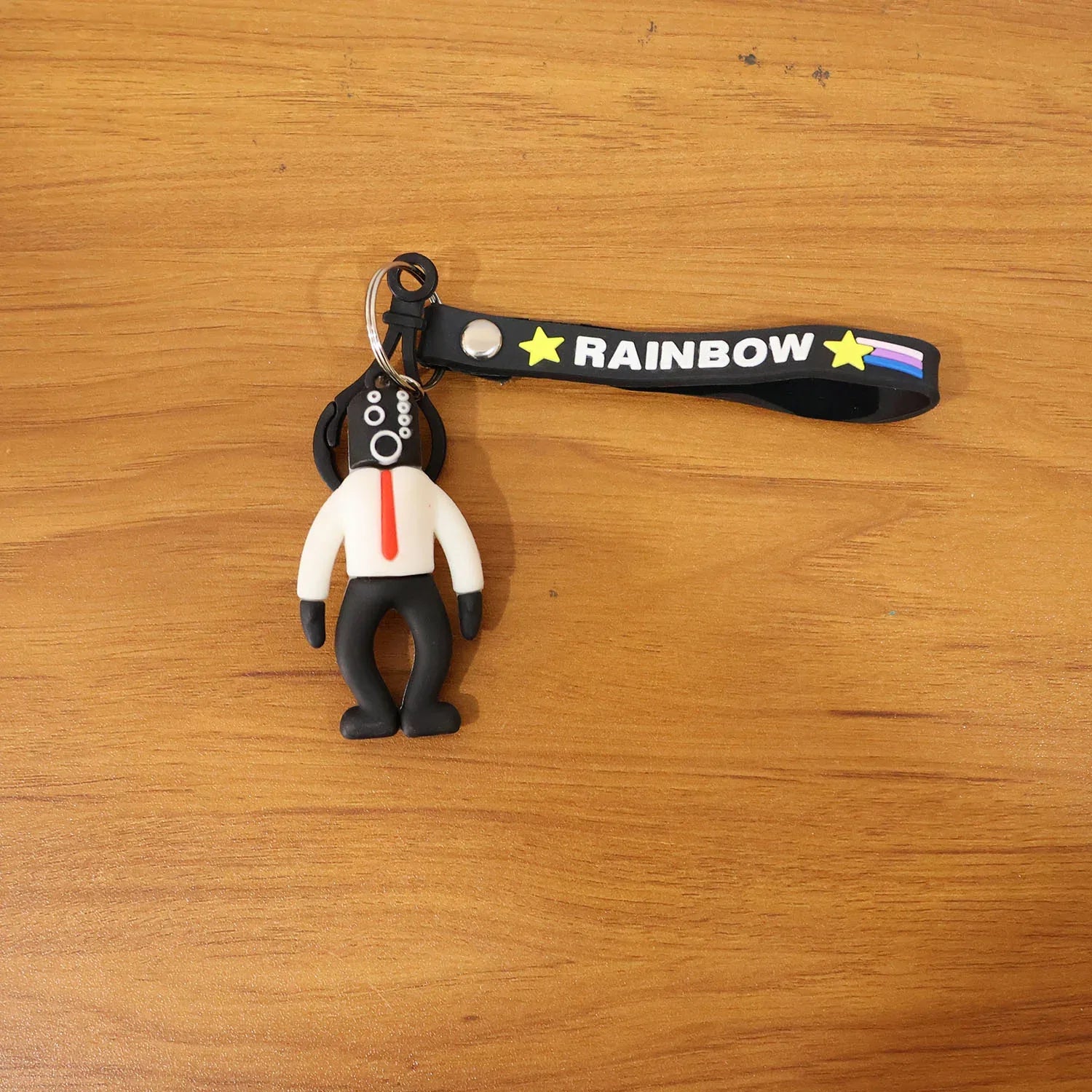 Stylish Cartoon Man Figure Keychain (1 Pc) - Zidbik