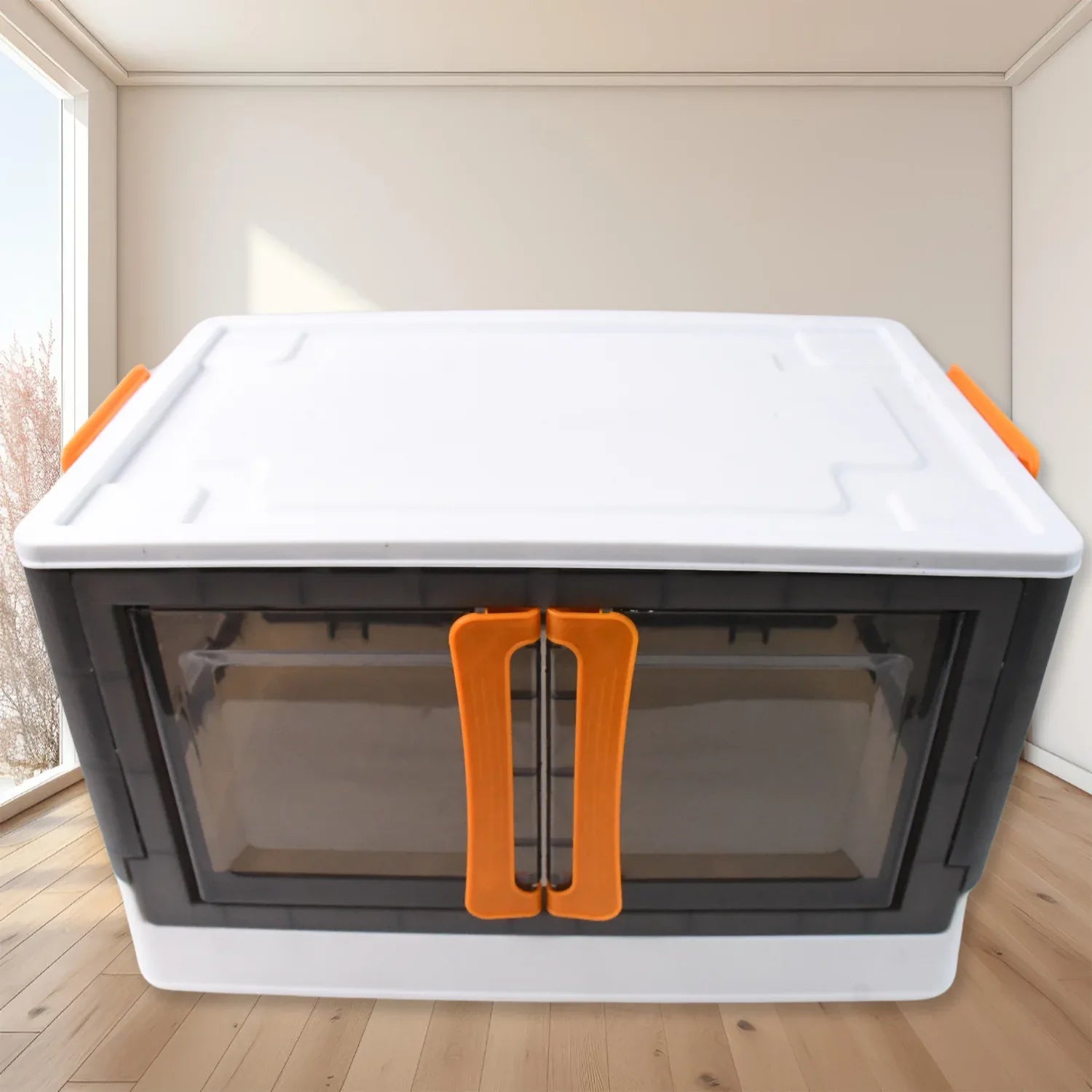 Plastic Folding Wardrobe Storage Organizer (1 Layer 1 Pc) - Zidbik