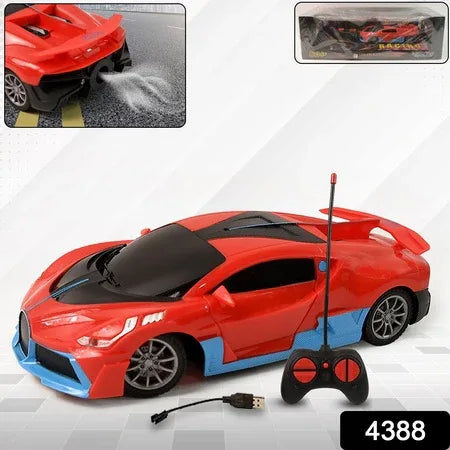 High-speed Rc Sports Car With Spray Exhaust Effect (1 Set) - Zidbik