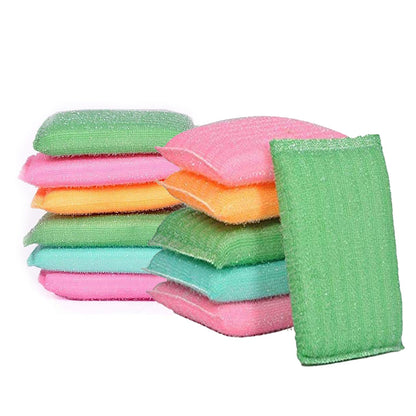 2626 Scratch Proof Kitchen Utensil Scrubber Pad (Pack Of 12) - Zidbik