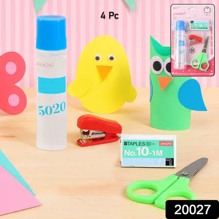 Kids Crafting And Stationery Set 4 Pc Set - Zidbik
