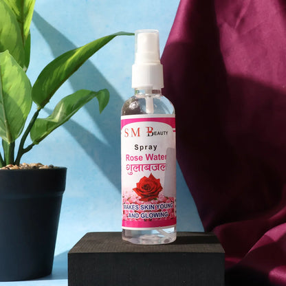 Rose Water Spray For Face Skin Hydration - (1 Pc 100ml) - Zidbik